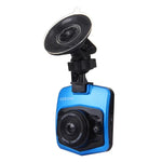VGA 480P Auto Camcorder DVR Fahrtenschreiber Digitale Videokamera Diktiergerät mit 2,4 Zoll LCD-Bildschirm, unterstützt 32GB Micro TF Karte & Infrarot-Nachtsichtfunktion (Schwarz + Blau), 2,4 Zoll LCD