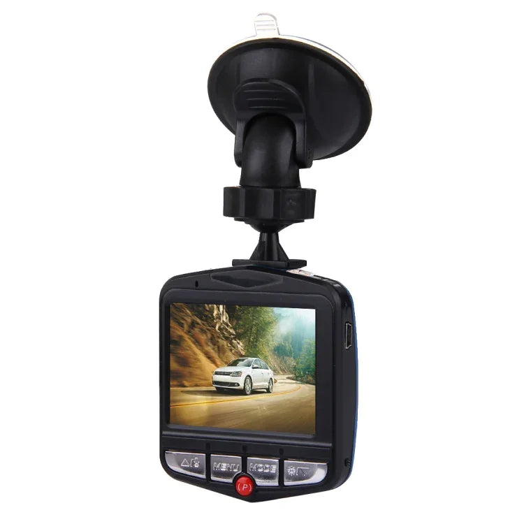 VGA 480P Auto Camcorder DVR Fahrtenschreiber Digitale Videokamera Diktiergerät mit 2,4 Zoll LCD-Bildschirm, unterstützt 32GB Micro TF Karte & Infrarot-Nachtsichtfunktion (Schwarz + Blau), 2,4 Zoll LCD