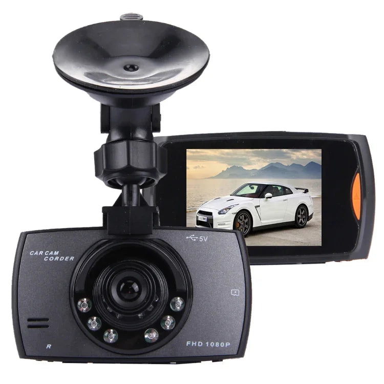 Auto-DVR-Kamera, 2,7 Zoll LCD, 480P, 1,3 MP Kamera, 120 Grad Weitwinkel, Unterstützung für Nachtsicht / Bewegungserkennung / TF-Karte / G-Sensor, 2,7 Zoll