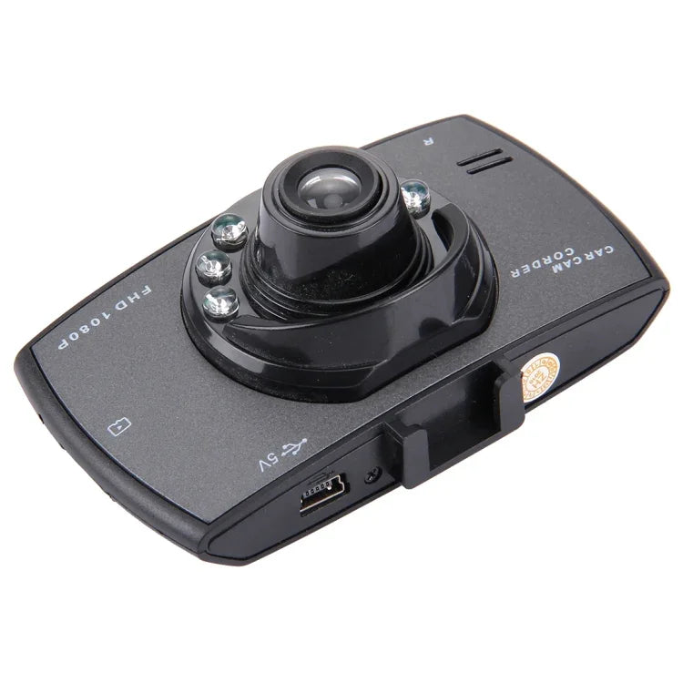 Auto-DVR-Kamera, 2,7 Zoll LCD, 480P, 1,3 MP Kamera, 120 Grad Weitwinkel, Unterstützung für Nachtsicht / Bewegungserkennung / TF-Karte / G-Sensor, 2,7 Zoll
