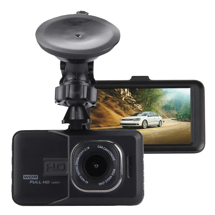 Auto-DVR-Kamera 3,0 Zoll LCD HD 720P 3,0 MP Kamera 170 Grad Weitwinkel, unterstützt Nachtsicht / Bewegungserkennung / TF-Karte / HDMI / G-Sensor, 3,0 Zoll