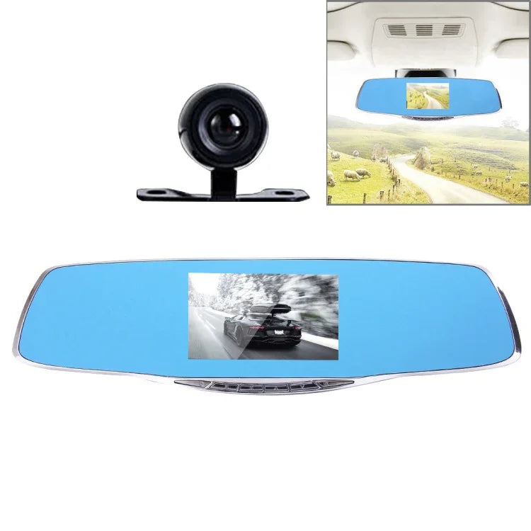 G835 HD 1080P 4,3 Zoll Bildschirm Rückspiegel Fahrtenrecorder, Generalplus 2248, 2 Kameras 170 Grad Weitwinkel, unterstützt HDR-Aufnahme / Bewegungserkennungsfunktion, G835