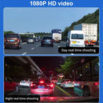 X12 2K Ultra HD Panorama-Dreifachaufnahme WiFi Auto-Dashcam Unterstützt mobile APP, X12