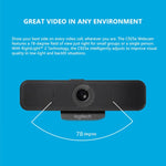 Logitech C925E 1080p HD Webcam mit integriertem Sicherheitsdeckel