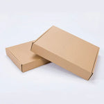 100 Stück Kraftpapier-Versandkarton, Größe: Q4, 20x10x4cm