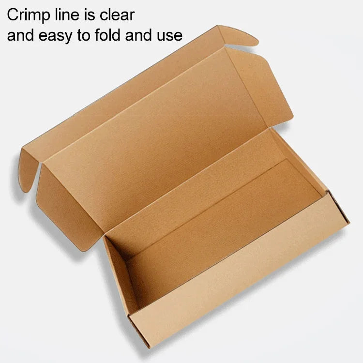 100 Stück Kraftpapier-Versandkarton, Größe: Q4, 20x10x4cm