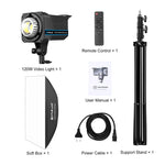 PULUZ 120W Fotostudio Blitzlicht-Kit mit Softbox Reflektor & Stativ, Rechteck 120W 2700K-6500K Lichtkit EU-Stecker, Rechteck 120W 2700K-6500K Lichtkit UK-Stecker, Rechteck 120W 2700K-6500K Lichtkit US-Stecker