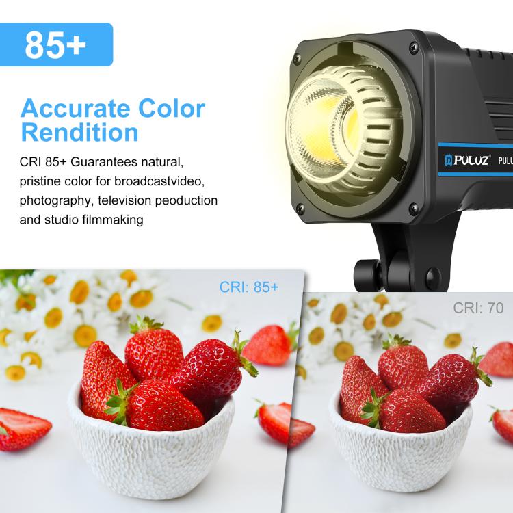 PULUZ 120W Fotostudio Blitzlicht-Kit mit Softbox Reflektor & Stativ, Rechteck 120W 2700K-6500K Lichtkit EU-Stecker, Rechteck 120W 2700K-6500K Lichtkit UK-Stecker, Rechteck 120W 2700K-6500K Lichtkit US-Stecker