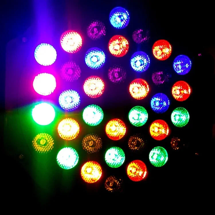 mit LED-Anzeige, Master/Slave/DMX512/Automatik/Musiksteuerungsmodi, US/EU-Stecker