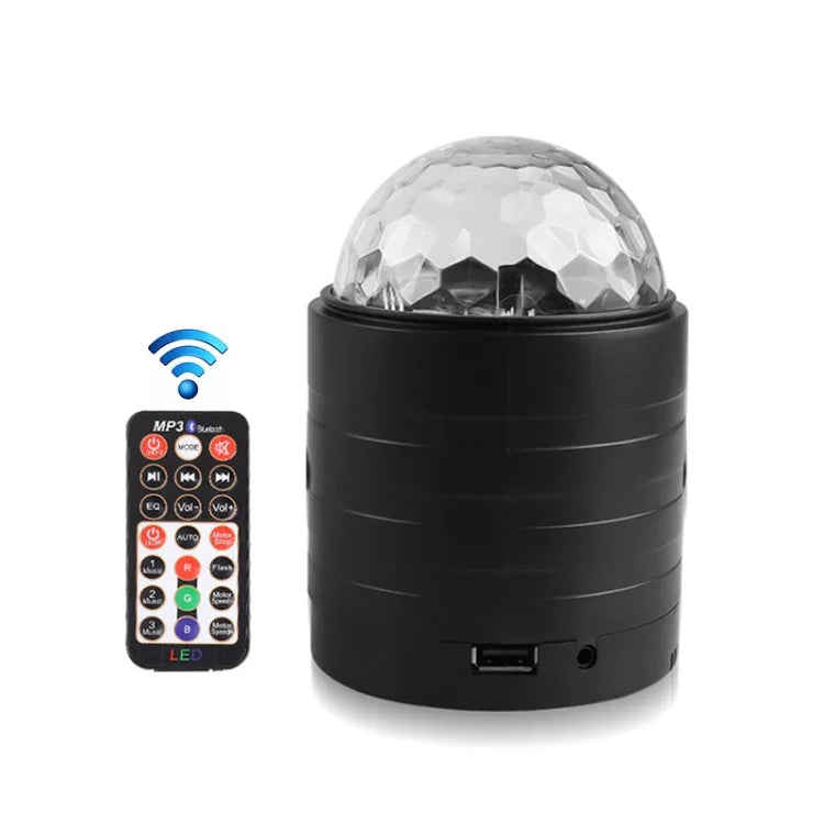 USB Bluetooth Kristall Magische Kugel Bühnenlicht mit Fernbedienung