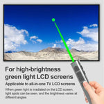 Doosl Dsit038 2,4-GHz Funk-Presenter, PowerPoint-Clicker, Fernbedienung mit grünem Laserpointer, Reichweite: 100 m, grüner Laser