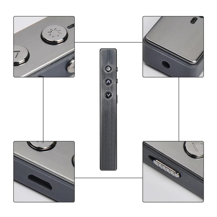 PR-20 Kabelloser Presenter PowerPoint PPT Clicker Präsentationsfernbedienung Stift Laserpointer Flip Pen mit Air-Mouse-Funktion, Laserpointer Flip Pen