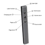PR-20 Kabelloser Presenter PowerPoint PPT Clicker Präsentationsfernbedienung Stift Laserpointer Flip Pen mit Air-Mouse-Funktion, Laserpointer Flip Pen