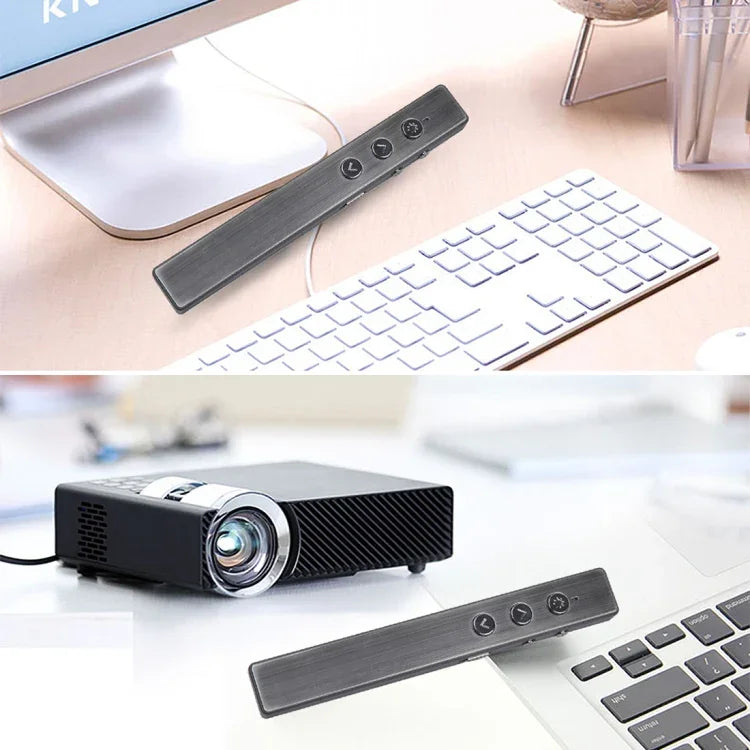 PR-20 Kabelloser Presenter PowerPoint PPT Clicker Präsentationsfernbedienung Stift Laserpointer Flip Pen mit Air-Mouse-Funktion, Laserpointer Flip Pen