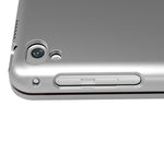 F19B für iPad 9,7 (2017/2018) & iPad Air & Air 2 & iPad Pro 9,7 & Neues iPad 9,7 Zoll (2017) Ultraleichte ABS horizontale Klapp-Tablet-Hülle + Bluetooth-Tastatur