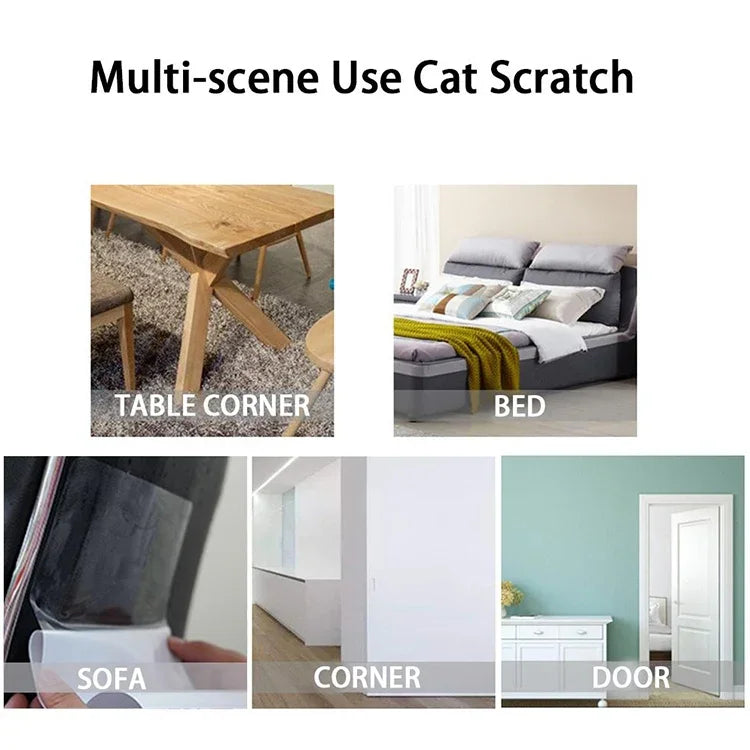 2 Stück/Packung Kratzschutz-PVC-Sofaaufkleber für Katzen, Größe: 30 x 45 cm
