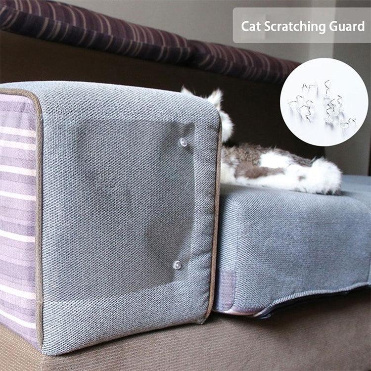 2 Stück/Packung Kratzschutz-PVC-Sofaaufkleber für Katzen, Größe: 30 x 45 cm