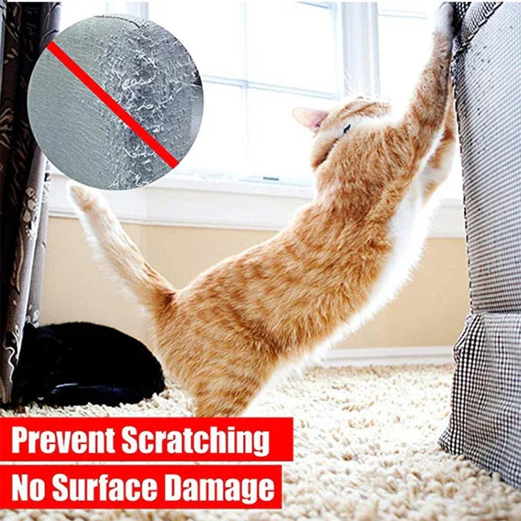 2 Stück/Packung Kratzschutz-PVC-Sofaaufkleber für Katzen, Größe: 15 x 47 cm