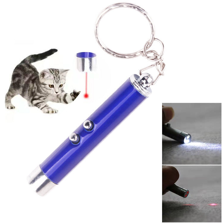 LED-Laserstift mit roter Spitze, lustige Katze