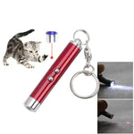 LED-Laserstift mit roter Spitze, lustige Katze