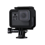 PULUZ Kamera-Stativhalterungsadapter für PULUZ Action-Sportkameras, Jaws Flex Clamp Mount für GoPro, Insta360, DJI und andere Actionkameras, Stativhalterung (PVC-Material)