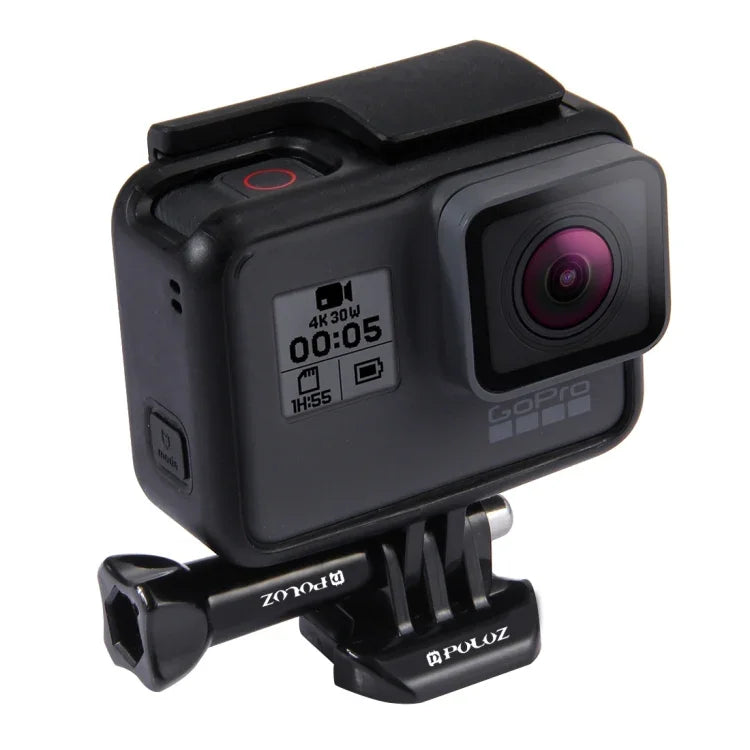 2 Stück PULUZ Horizontale Schnellverschluss-Schnallen für GoPro, Insta360, DJI und andere Action-Kameras, Schnellverschluss-Schnallen (2 Stück)