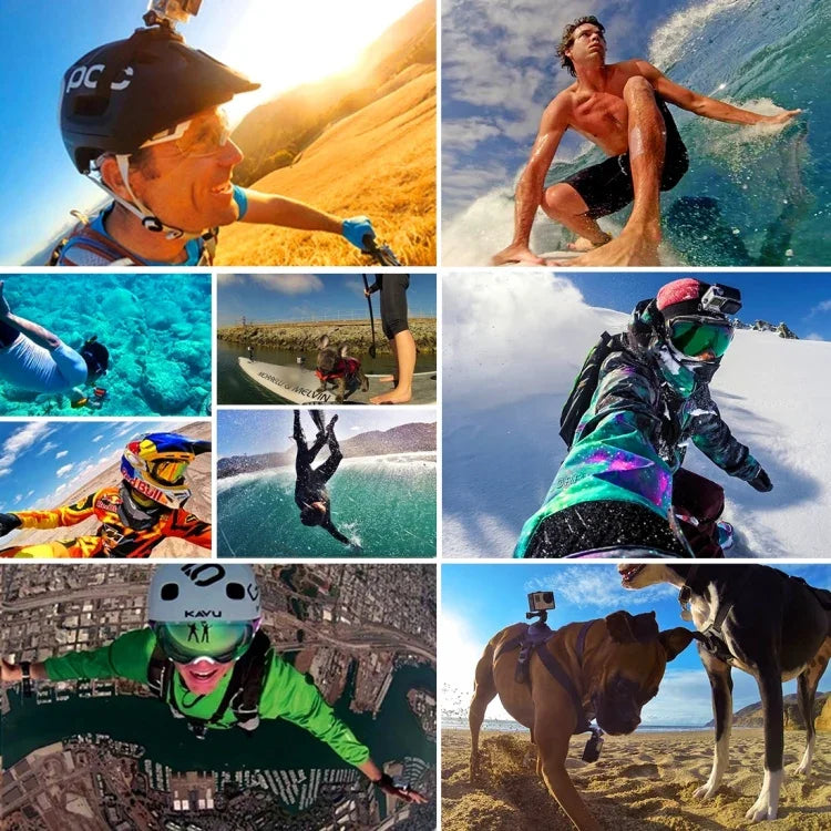 PULUZ Wasserdichte Tragetasche und Reisetasche für GoPro, Insta360, DJI und anderes Action-Kamera-Zubehör, Größe L: 32 cm x 22 cm x 7 cm, für GoPro, Größe L: 32 cm x 22 cm x 7 cm