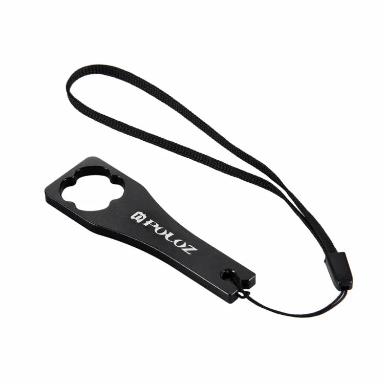 PULUZ CNC-Schraubenschlüssel aus Aluminiumlegierung für GoPro Hero11 Black / HERO10 Black / HERO9 Black / HERO8 Black / HERO7 /6 /5 /5 Session /4 Session /4 /3+ /3 /2 /1, Xiaoyi und andere Action-Kameras, Schraubenschlüssel (Aluminium), blau ...