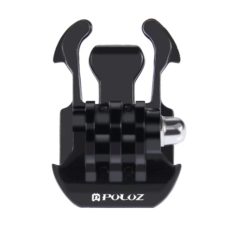 PULUZ Horizontale Schnellverschluss-Schnalle für PULUZ Action-Sportkameras, Jaws Flex-Klemmhalterung für GoPro, Insta360, DJI und andere Actionkameras, Schnellverschluss-Schnalle