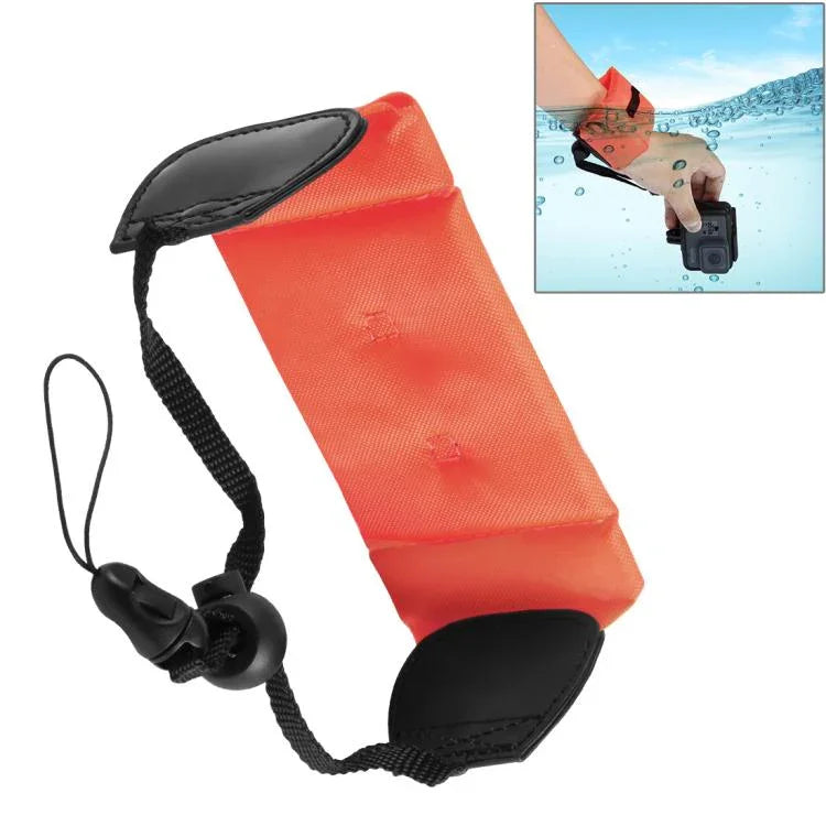 PULUZ Unterwasserfotografie Schwimmbojen-Handschlaufe für GoPro, Insta360, DJI und andere Action-Kameras, Länge: 20 cm, Schwimmbojen-Handschlaufe