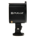 PULUZ Gehäuse-Schutzkäfig-Set aus CNC-gefrästem Aluminium mit Metallschlüssel, Objektivdeckel, Schraube und Stativadapter für GoPro HERO5 Session / HERO4 Session / HERO4 Session