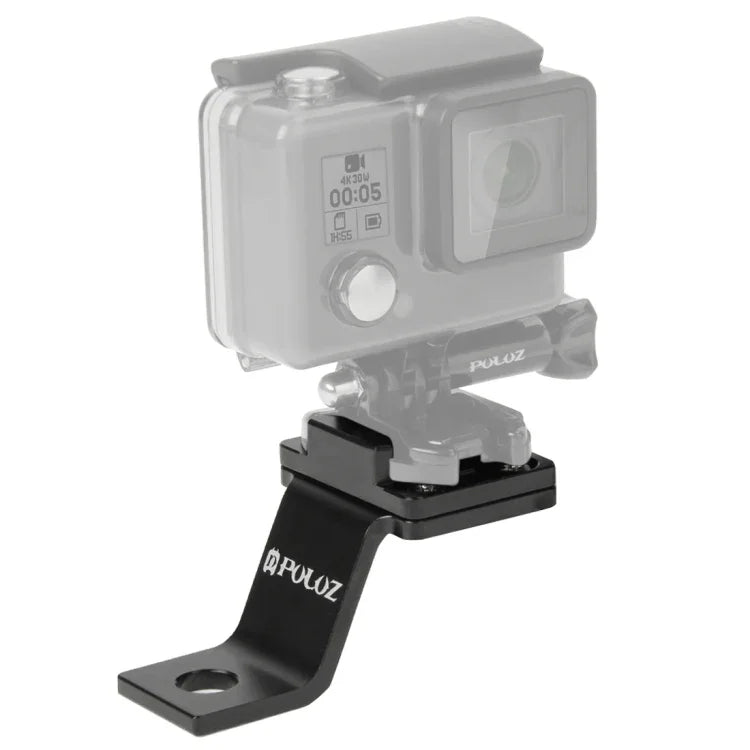 PULUZ Motorradhalterung aus Metall, feststehend, für GoPro, Insta360, DJI und andere Action-Kameras, feste Halterung 1 (Schwarz), feste Halterung 1 (Silber), feste Halterung 1 (Rot), feste Halterung 1 (Blau), feste Halterung 1 (Gold)