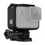 PULUZ ABS-Kunststoffgehäuse mit Rahmenhalterung, Schutzhülle, Sockel und langer Schraube für GoPro HERO (2018) /7 Schwarz /6 /5, für GoPro HERO6 /5