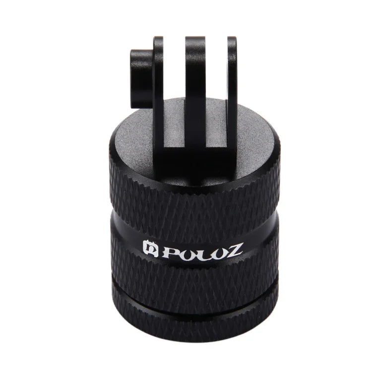 PULUZ 1/4-Zoll-Schraubgewinde-Stativadapter mit CNC-Bearbeitung für GoPro, Insta360, DJI und andere Action-Kameras, 1/4 Zoll lang