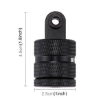 PULUZ 1/4-Zoll-Schraubgewinde-Stativadapter mit CNC-Bearbeitung für GoPro, Insta360, DJI und andere Action-Kameras, 1/4 Zoll lang