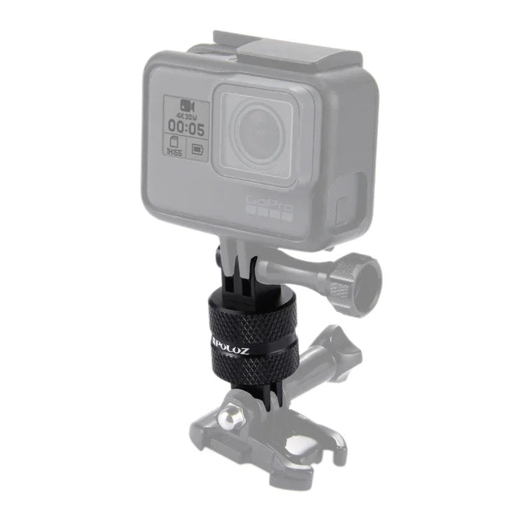 PULUZ 360°-Dreh-CNC-Schwenkarm-Verlängerungshalterung für GoPro, Insta360, DJI und andere Action-Kameras, Verlängerungsadapter
