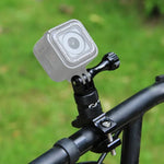 PULUZ 360° drehbare Fahrradlenkerhalterung aus Aluminium mit Schraube für GoPro, Insta360, DJI und andere Action-Kameras, China-Lager (Rot), China-Lager (Blau), Lenkerhalterung 1