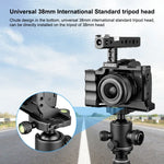 PULUZ Videokamerakäfig-Stabilisator mit Griff für Canon EOS M50, für Canon EOS M50