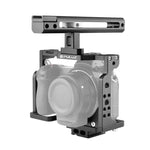 PULUZ Videokamerakäfig mit Griff für Nikon Z6 / Z7, Kamerakäfig mit Griff für Nikon Z6 / Z7