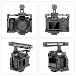 PULUZ Videokamerakäfig mit Griff für Nikon Z6 / Z7, Kamerakäfig mit Griff für Nikon Z6 / Z7