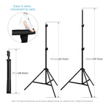 2 x 3 m Fotostudio-Hintergrundständer mit Querstange, 2 x 3 m