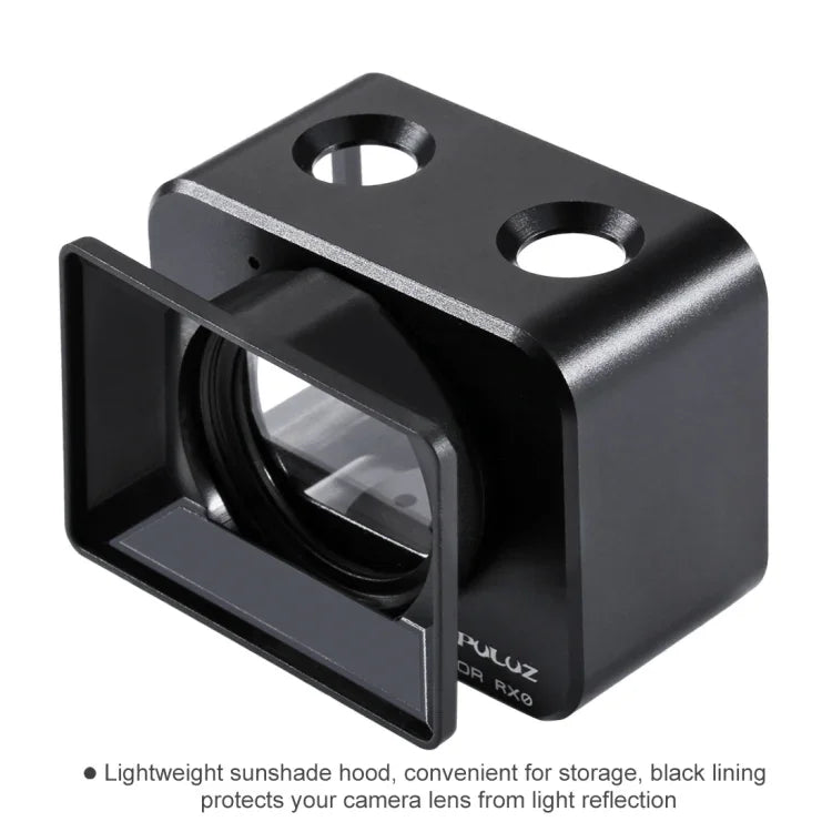 PULUZ Schutzhülle aus Aluminiumlegierung für Sony RX0 + 37-mm-UV-Filterlinse + Gegenlichtblende mit Schrauben und Schraubendrehern, Schutzhülle Schwarz, Schutzhülle Gold, Schutzhülle Blau, Schutzhülle Rot, Schutzhülle Silber