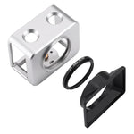 PULUZ Schutzhülle aus Aluminiumlegierung für Sony RX0 + 37-mm-UV-Filterlinse + Gegenlichtblende mit Schrauben und Schraubendrehern, Schutzhülle Schwarz, Schutzhülle Gold, Schutzhülle Blau, Schutzhülle Rot, Schutzhülle Silber