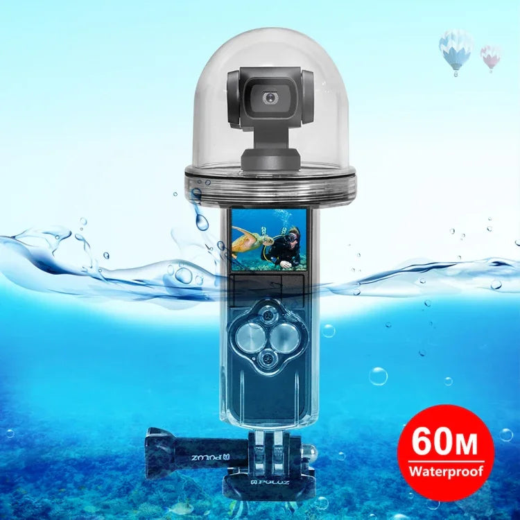 PULUZ 60m wasserdichtes Unterwassergehäuse/Tauchschutzhülle für DJI Osmo Pocket