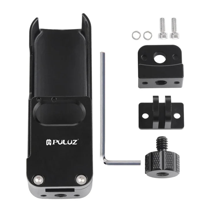 PULUZ Gehäuse aus CNC-gefräster Aluminiumlegierung, Schutzhülle für DJO OSMO Pocket, Schutzhülle