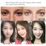 PULUZ 6,2 Zoll 16cm USB RGBW dimmbarer LED-Ring Vlogging Fotografie Video Licht mit Kaltlicht-Schuh Stativ Kugelkopf & Fernbedienung, 6,2 Zoll RGBW / Fernbedienung