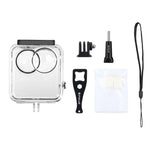 PULUZ 45m Unterwassergehäuse, wasserdicht, Tauchkoffer für GoPro MAX, mit Schnallenhalterung und Schraube, wasserdichtes Gehäuse