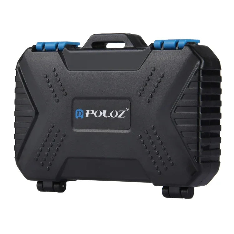 PULUZ Kartenleser + 22-in-1-Speicherkartenetui für 1 Standard-SIM + 2 Micro-SIM + 2 Nano-SIM + 3 CF + 7 SD + 6 TF + 1 Kartensteckdose, 22 in 1 + Kartenleser