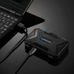 PULUZ Kartenleser + 22-in-1-Speicherkartenetui für 1 Standard-SIM + 2 Micro-SIM + 2 Nano-SIM + 3 CF + 7 SD + 6 TF + 1 Kartensteckdose, 22 in 1 + Kartenleser