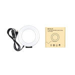PULUZ 4,7 Zoll 12cm gebogene Oberfläche USB Weißes Licht LED Ring Selfie Beauty Vlogging Fotografie Video Licht, 4,7 Zoll